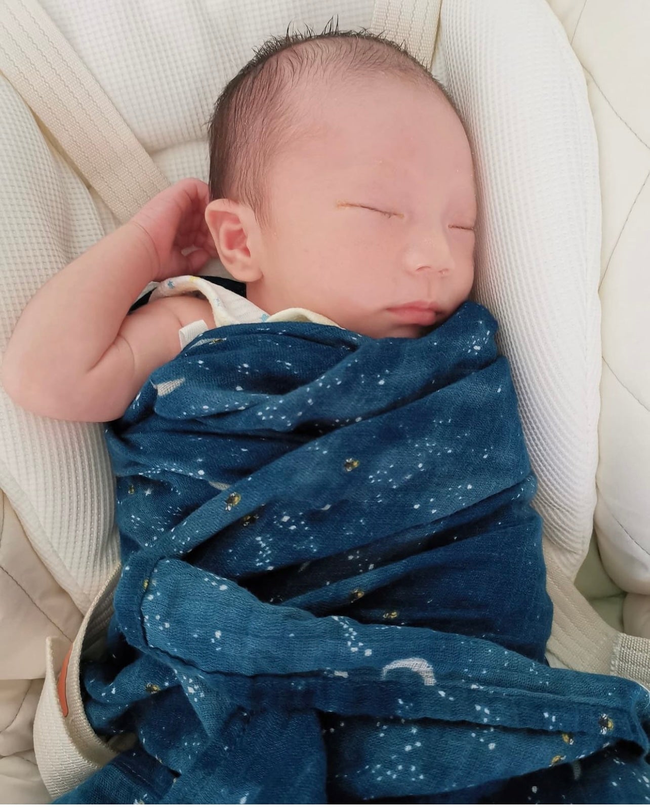 ORGANIC SWADDLE - STARRY NIGHT