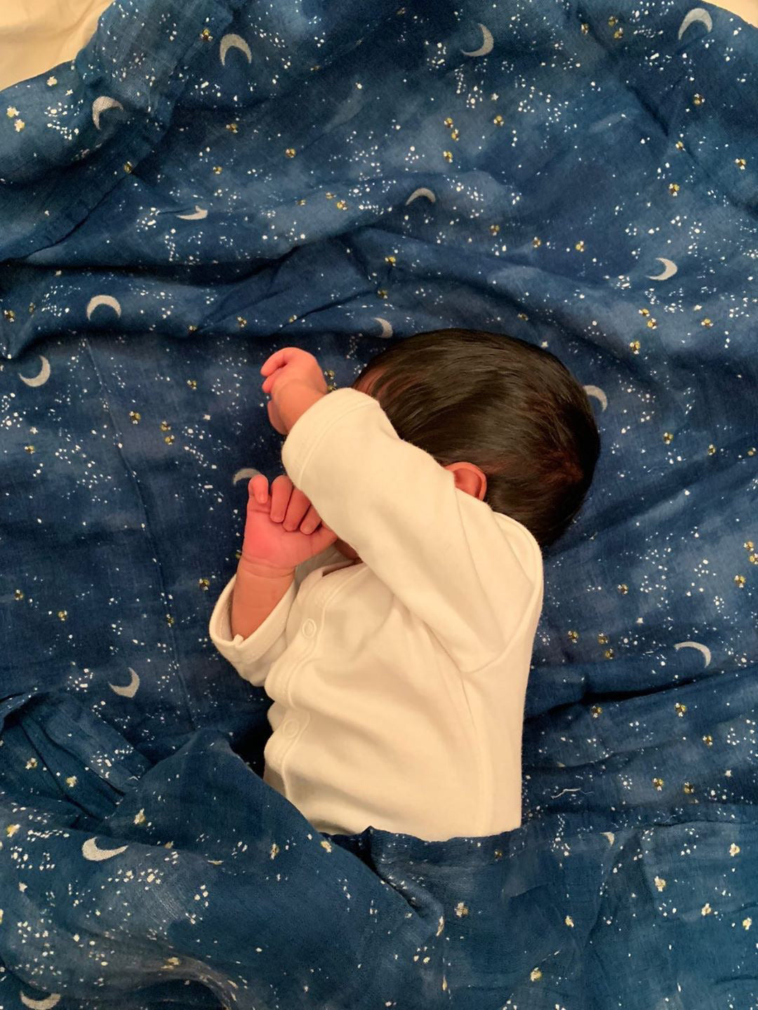 ORGANIC SWADDLE - STARRY NIGHT